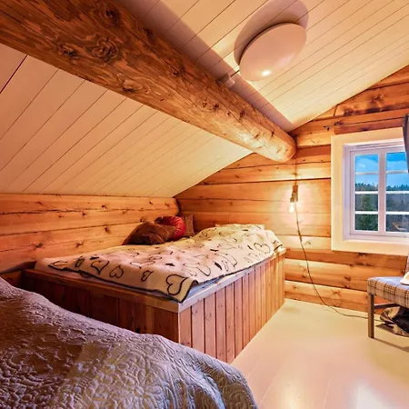 Holiday home Luxurious And Modern Log Cabin Close To Nature