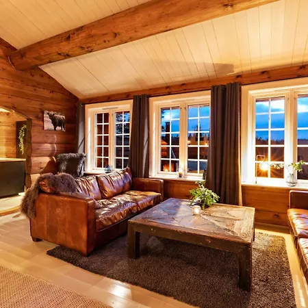 Holiday home Luxurious And Modern Log Cabin Close To Nature