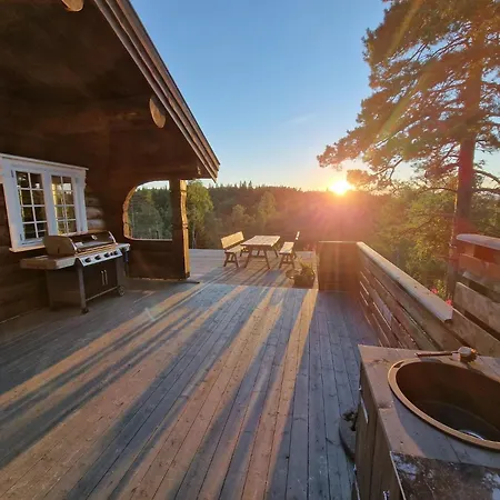 Luxurious And Modern Log Cabin Close To Nature *