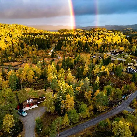 Holiday home Luxurious And Modern Log Cabin Close To Nature Lislevatn